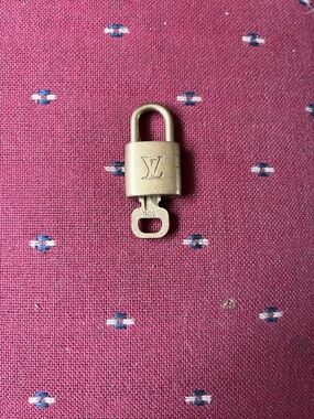 Louis Vuitton Gold Padlock Charm